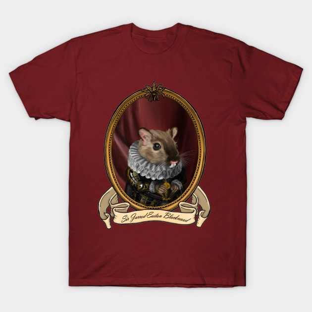 Renaissance Pet - Sir Jarrod Easton Blackwood T-Shirt by JMSArt
